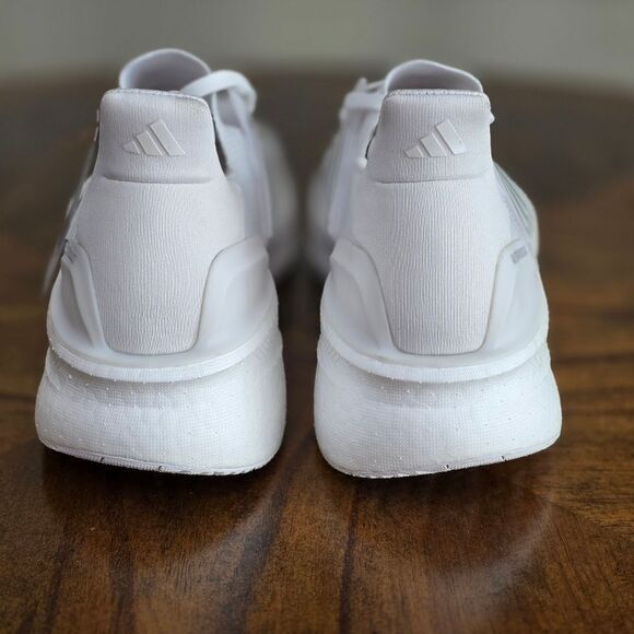 Adidas Ultraboost 5 Triple White Running Shoes Light Boost Women's 11.5 ID8848 - Picture 3 of 15